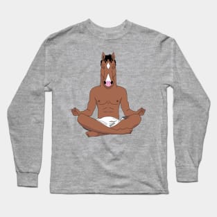 Bojack Meditation Long Sleeve T-Shirt